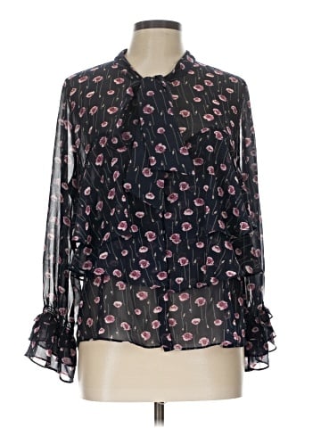 MISA Los Angeles Long Sleeve Blouse (view 1)