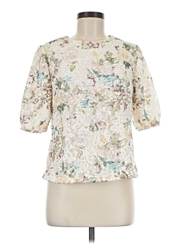 NANETTE Nanette Lepore 3/4 Sleeve Blouse (view 1)
