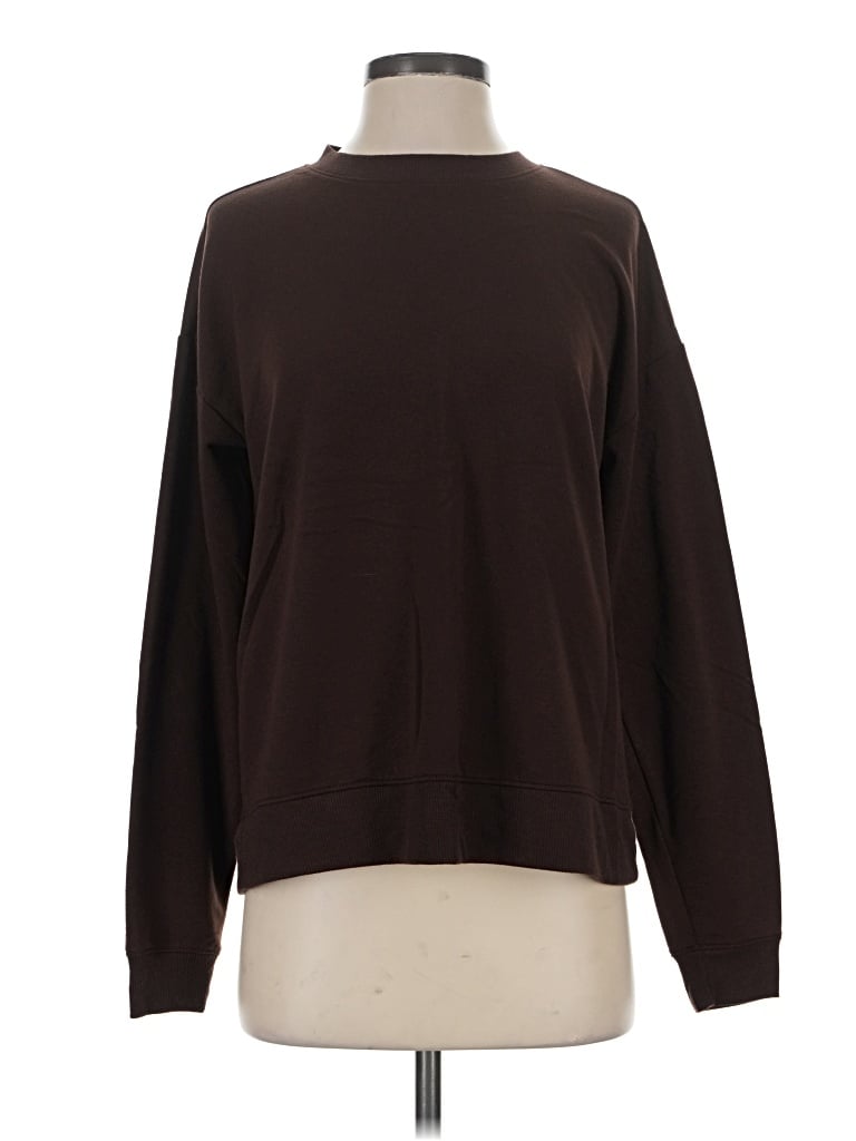 Pre-owned Joyspun Pullover Sweater In Brown