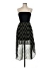 Moa Moa Chevron-herringbone Black Cocktail Dress Size M - photo 1