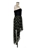Moa Moa Chevron-herringbone Black Cocktail Dress Size M - photo 4