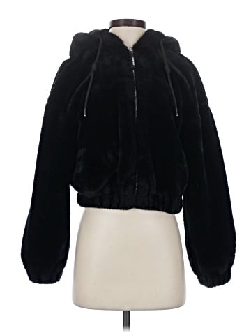 Bershka Faux Fur Jacket (view 1)