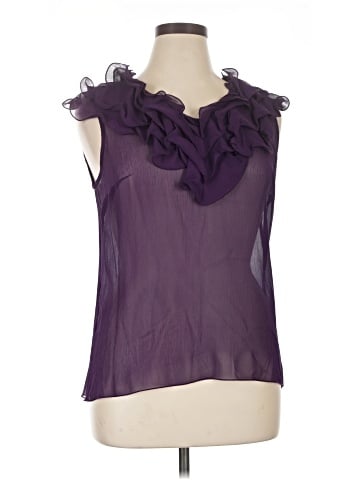 Saks Fifth Avenue Sleeveless Silk Top (view 1)
