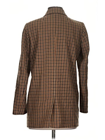 Madewell Caldwell Double-Breasted Blazer in Desert Check (view 2)