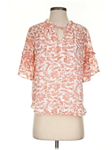 Ann Taylor LOFT Short Sleeve Blouse (view 1)