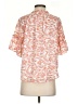 Ann Taylor LOFT 100% Polyester Orange Short Sleeve Blouse Size S (petite) - photo 2