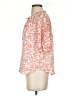 Ann Taylor LOFT 100% Polyester Orange Short Sleeve Blouse Size S (petite) - photo 5