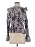 Free People Floral Gray Pullover Sweater Size XS - photo 1
