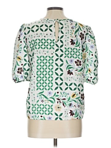 Ann Taylor Short Sleeve Blouse (view 2)