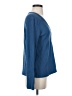 Caslon Blue Long Sleeve Top Size S - photo 4