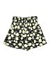 Shein Curve 100% Polyester Floral Black Shorts Size 12 Plus (0) - photo 1