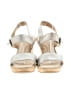 Born 100% Leather Silver Wedges Size 10 - photo 2