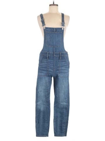 Madewell Skinny Overalls in Jansing Wash (view 1)