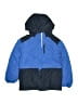 Iceburg 100% Polyester Color Block Blue Windbreaker Size 7 - photo 1