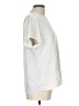 Ann Taylor 100% Polyester Ivory Short Sleeve Top Size L - photo 4