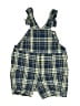 Carter's 100% Cotton Blue Overall Shorts 9-12 MO / 12 MO - photo 2