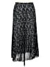 Max Studio 100% Polyester Stars Silver Casual Skirt Size L - photo 1