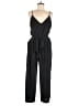 L'Agence 100% Polyester Solid Black Jumpsuit Size 8 - photo 1