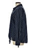 Susan Graver Polka Dots Blue Long Sleeve Blouse Size 12 - photo 5