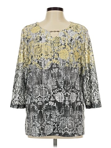 Alfred Dunner 3/4 Sleeve Blouse (view 1)