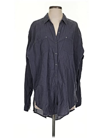 Free People Long Sleeve Button-Down Shirt (view 1)