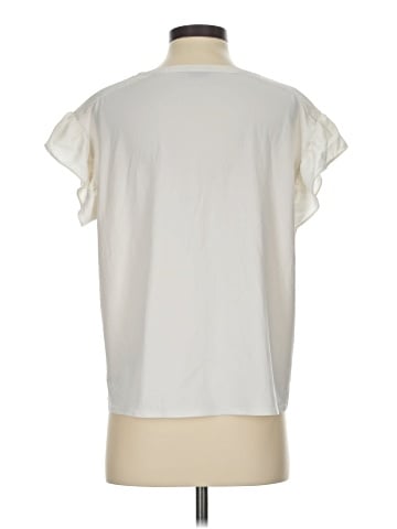 Ann Taylor Short Sleeve Blouse (view 2)