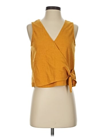 TeXTURE & THREAD Madewell Sleeveless Blouse (view 1)