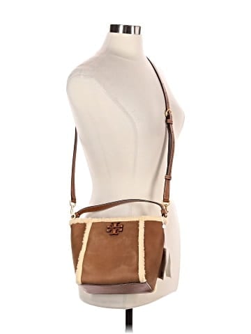 Tory Burch suede top handle bag (view 2)
