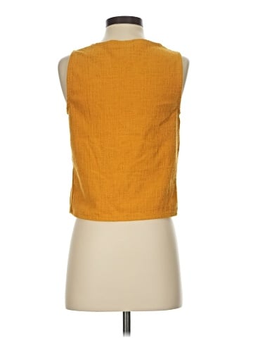 TeXTURE & THREAD Madewell Sleeveless Blouse (view 2)