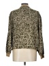 Three Stars Animal Print Green Jacket Size 12 - photo 2