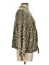 Three Stars Animal Print Green Jacket Size 12 - photo 4