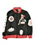 Marvel 100% Polyester Black Zip Up Hoodie Size 8 - photo 1