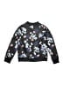 Adidas 100% Polyester Floral Blue Track Jacket Size 10 - 12 - photo 2