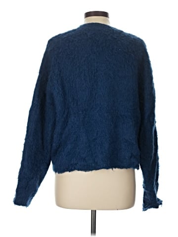 Madewell Brushed V-Neck Cardigan Sweater (view 2)