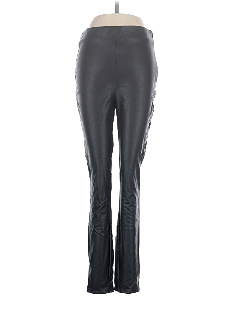 Pre-owned Just Fab Active Pants In Black