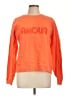 Sézane 100% Cotton Orange Sweatshirt Size L - photo 1