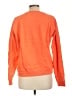 Sézane 100% Cotton Orange Sweatshirt Size L - photo 2