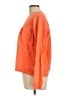 Sézane 100% Cotton Orange Sweatshirt Size L - photo 5
