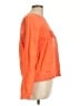 Sézane 100% Cotton Orange Sweatshirt Size L - photo 4