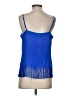 Lilly Pulitzer 100% Polyester Blue Sleeveless Blouse Size S - photo 2