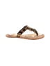 Sam Edelman Tropical Gold Flip Flops Size 8 1/2 - photo 1
