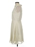 ASOS 100% Polyester Solid Ivory Cocktail Dress Size 6 - photo 5