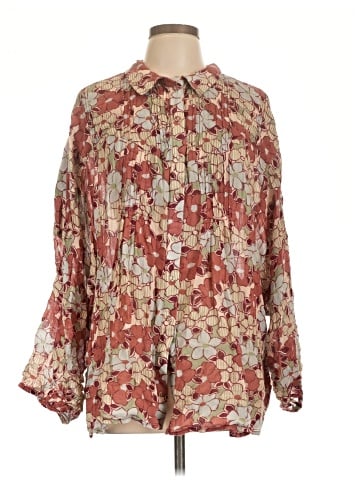 Free People Long Sleeve Blouse (view 1)