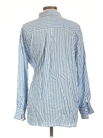 Ann Taylor LOFT Long Sleeve Button-Down Shirt (view 2)