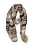 Unbranded Plaid Brown Scarf One size - photo 1