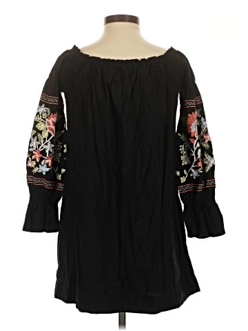 Free People 3/4 Sleeve Blouse (view 2)