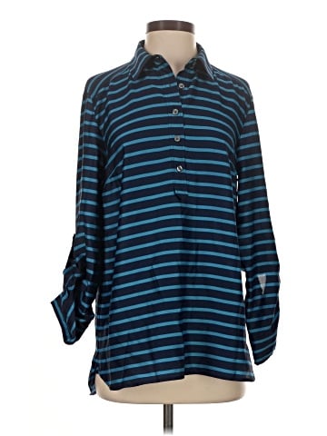 Ann Taylor Long Sleeve Button-Down Shirt (view 1)