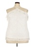Torrid Ivory Sleeveless Blouse Size 3X Plus (3) - photo 1