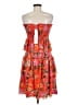WAYF 100% Polyester Orange Casual Dress Size M - photo 2