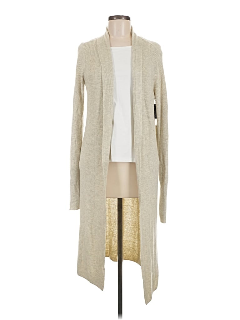 Leith Cardigan Sweater In Tan